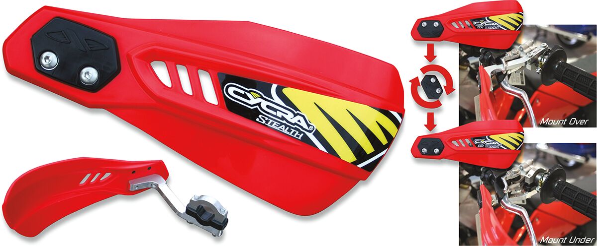 CYCRA ALLOY STEALTH HANDGUARD RACER PACK BLACK 1CYC-0015-32X