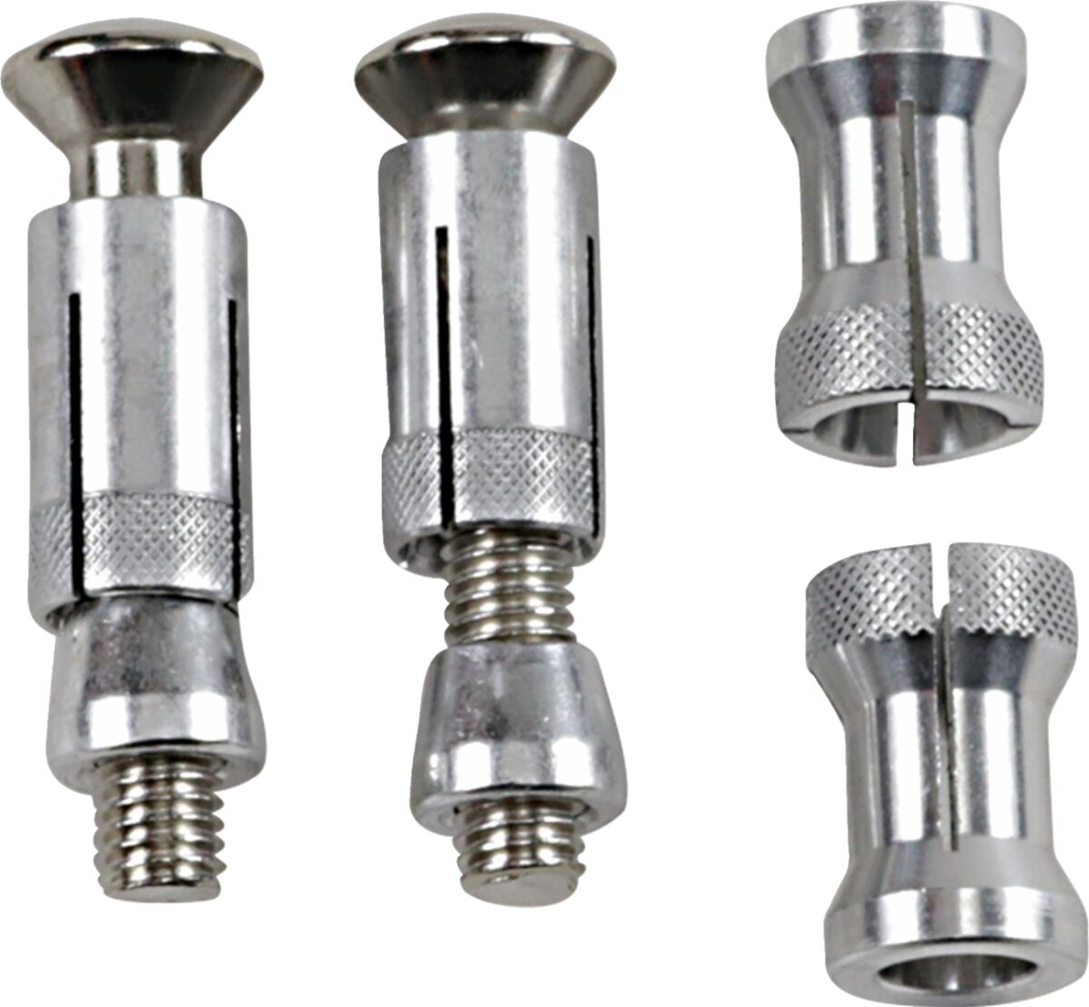 CYCRA PROBEND POWERGRIP BAR END SET SILVER 1CYC-1053-02
