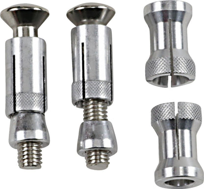 CYCRA PROBEND POWERGRIP BAR END SET SILVER 1CYC-1053-02