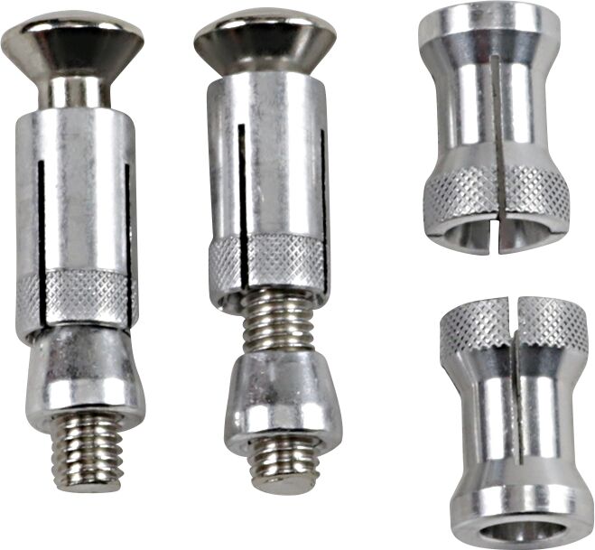CYCRA PROBEND POWERGRIP BAR END SET SILVER 1CYC-1053-02