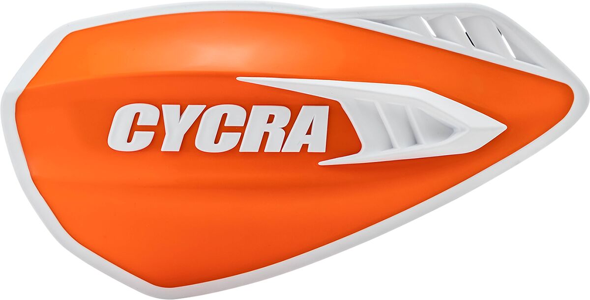 CYCRA Orange/White Cyclone Handguards 1CYC-0056-203