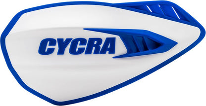 CYCRA White/Blue Cyclone Handguards 1CYC-0056-232
