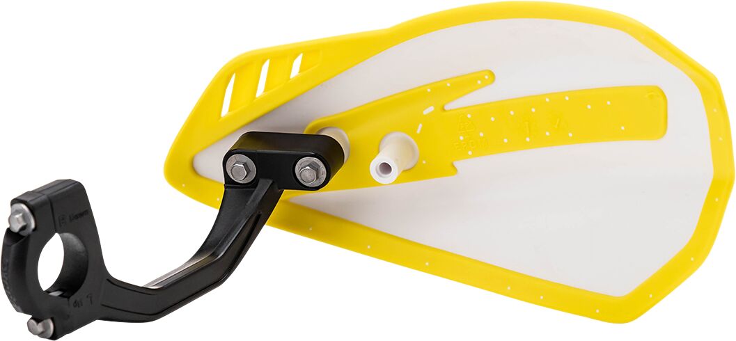 CYCRA White/Yellow Cyclone Handguards 1CYC-0056-234