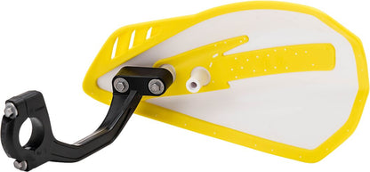 CYCRA White/Yellow Cyclone Handguards 1CYC-0056-234