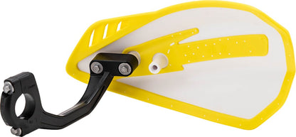 CYCRA White/Yellow Cyclone Handguards 1CYC-0056-234