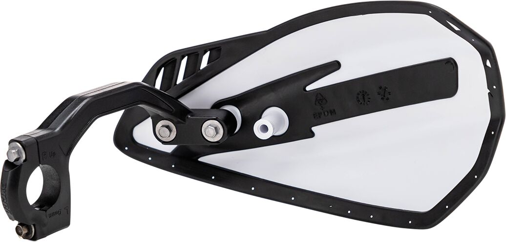 CYCRA White/Black Cyclone Handguards 1CYC-0056-237