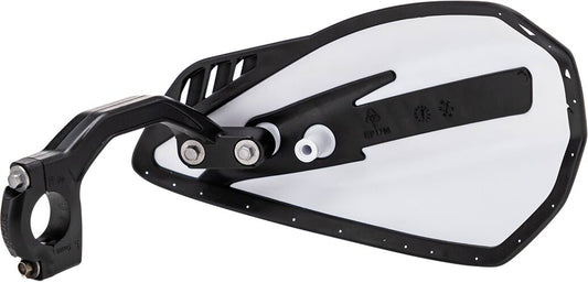 CYCRA White/Black Cyclone Handguards 1CYC-0056-237