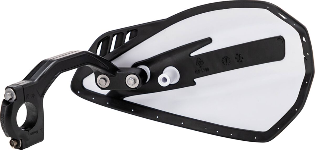CYCRA White/Black Cyclone Handguards 1CYC-0056-237