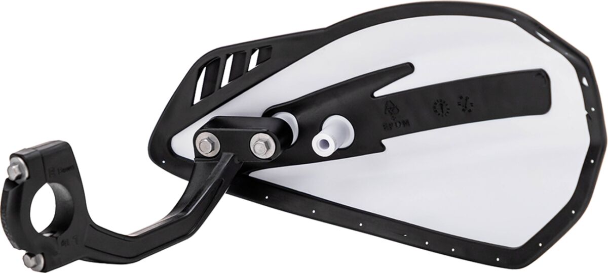CYCRA White/Black Cyclone Handguards 1CYC-0056-237