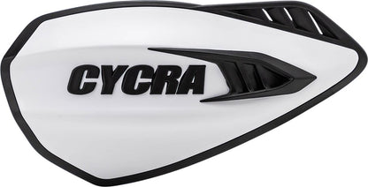 CYCRA White/Black Cyclone Handguards 1CYC-0056-237