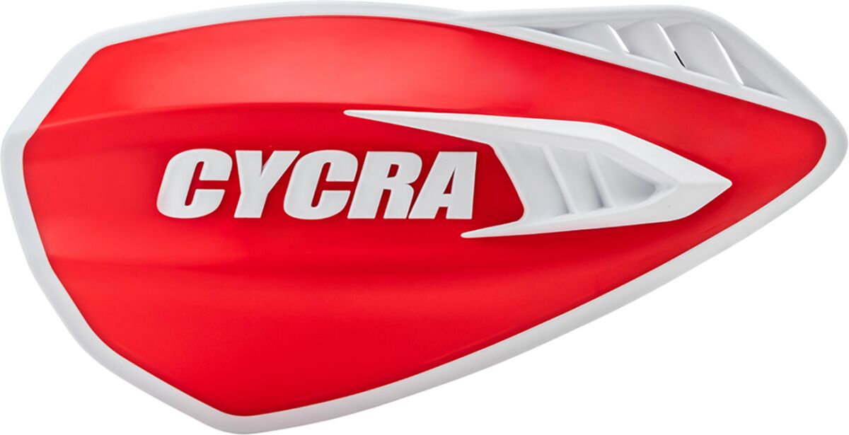 CYCRA Red/White Cyclone Handguards 1CYC-0056-343