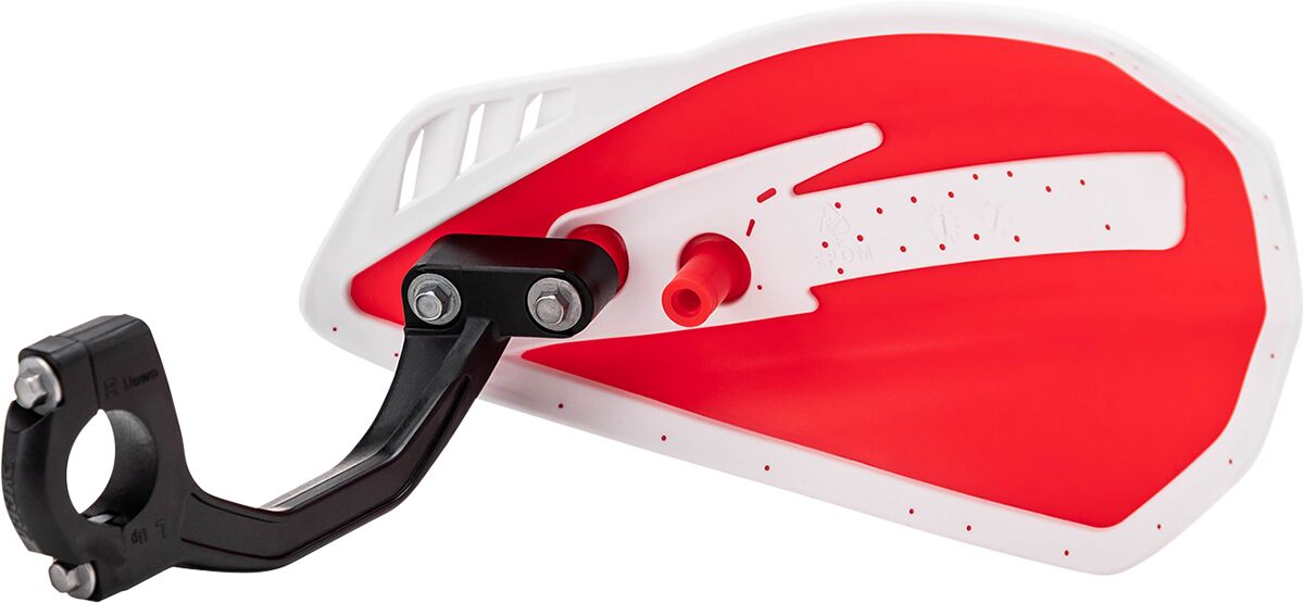 CYCRA Red/White Cyclone Handguards 1CYC-0056-343