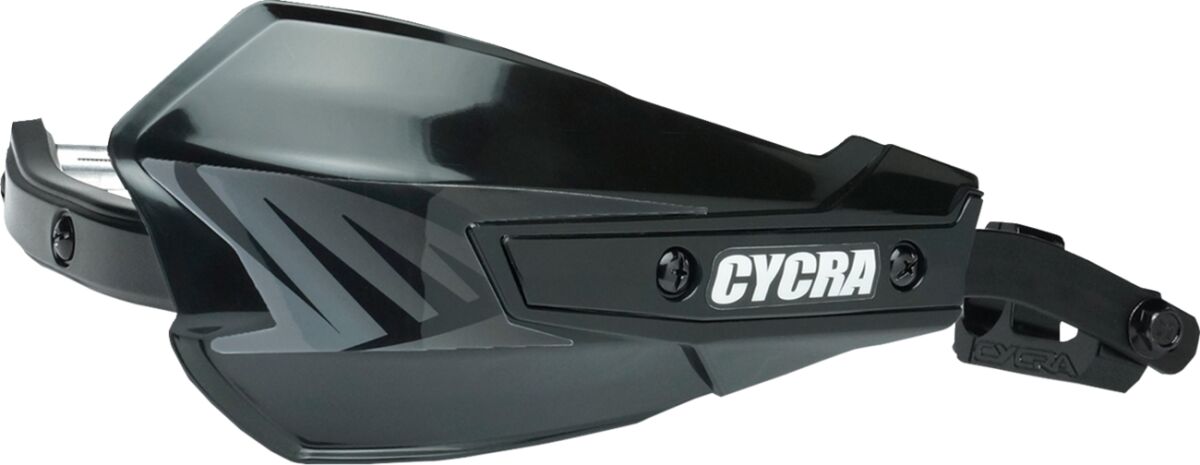 CYCRA VORTEX HAND GUARD/W UNIVERSAL U-CLAMPS - BLACK 1CYC-7801-12