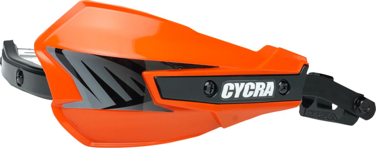 CYCRA VORTEX HAND GUARD/W UNIVERSAL U-CLAMPS - ORANGE 1CYC-7801-22