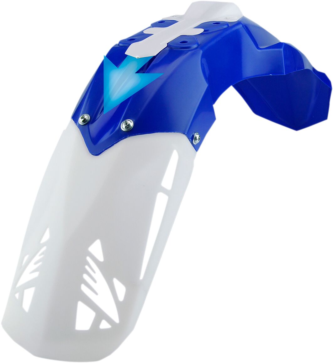 CYCRA CYCRA-LITE VENTED FRONT FENDER YAMAHA BLUE 1CYC-1461-62