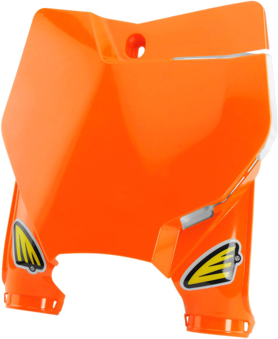 CYCRA STADIUM FRONT NUMBER PLATE KTM FLO ORANGE 1CYC-0804-22F