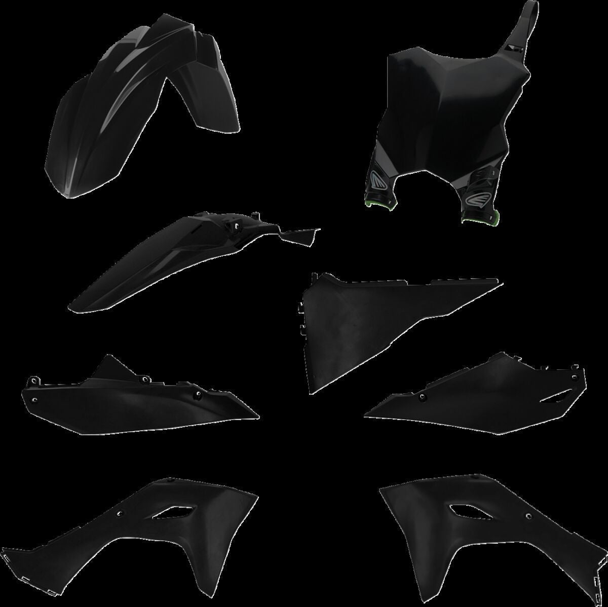 CYCRA 5 PIECE BODY REPLICA KIT BLACK KAWASAKI 1CYC-9436-12