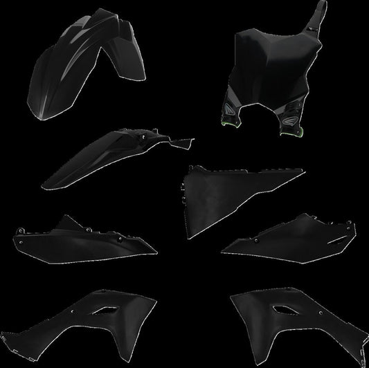 CYCRA 5 PIECE BODY REPLICA KIT BLACK KAWASAKI 1CYC-9436-12