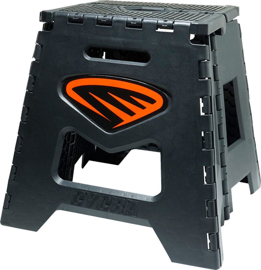 CYCRA FOLDING MOTOSTAND - BLACK W/ ORANGE DECAL 1CYC-2038-22