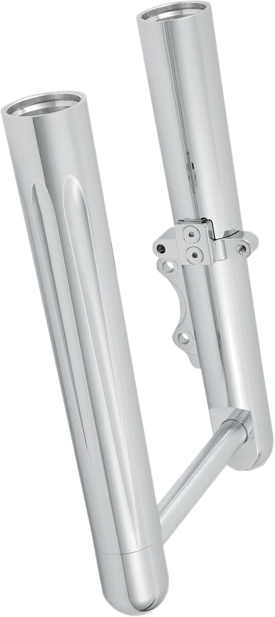 ARLEN NESS FORK LEGS HOT LEGS DEEP CUT DUAL DISC CHROME 06-512