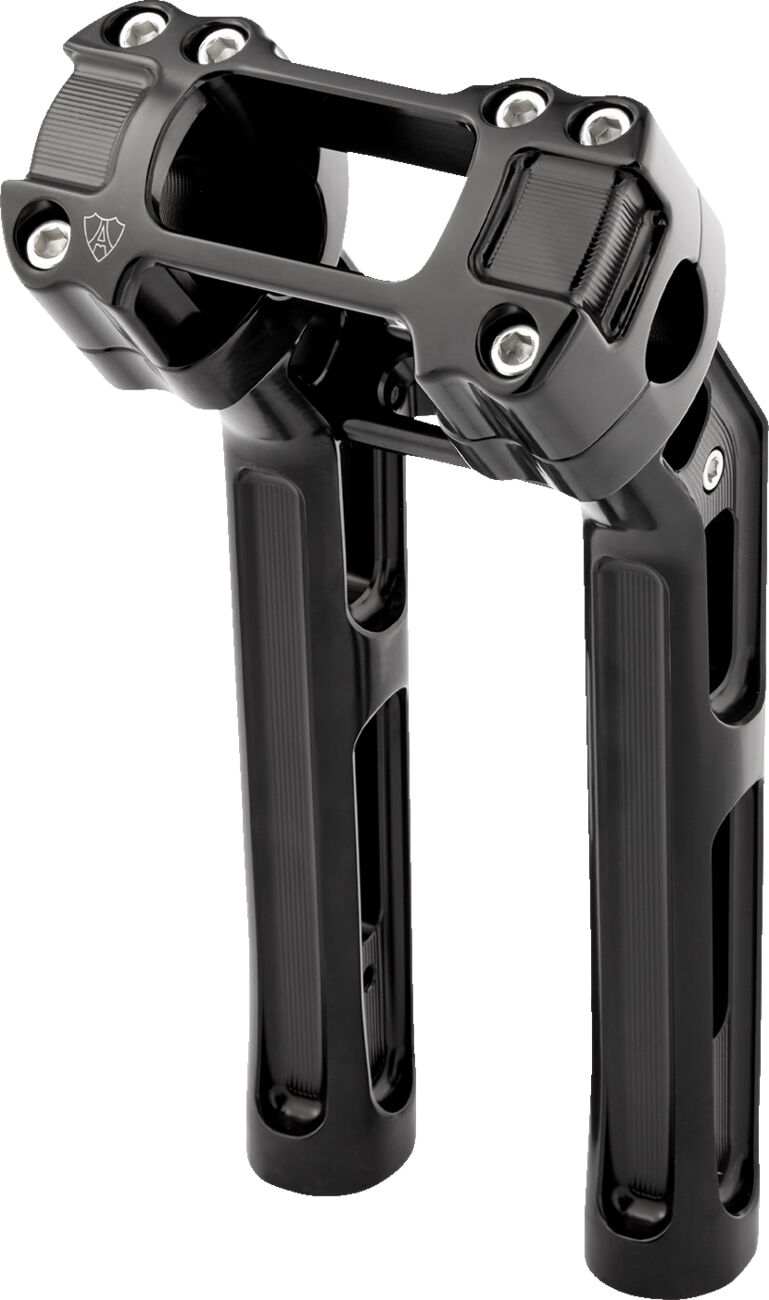 ARLEN NESS Risers - Method - Softail Gauge Cut-Out - 10" - Black 520-053