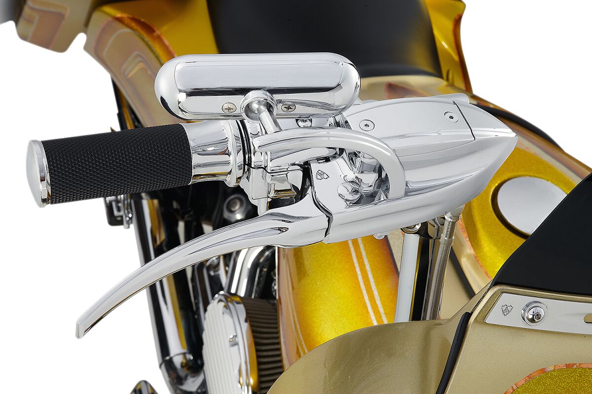 ARLEN NESS GRIPS SMOOTH FUSION THROTTLE BY CABLE CHROME 07-322