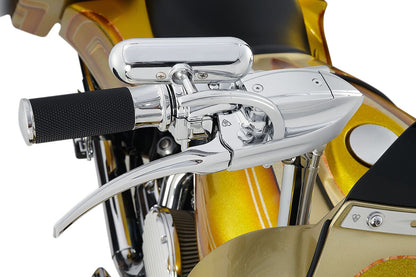 ARLEN NESS GRIPS SMOOTH FUSION THROTTLE BY CABLE CHROME 07-322