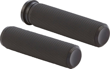 ARLEN NESS GRIPS KNURLED FUSION THROTTLE BY CABLE BLACK 07-325