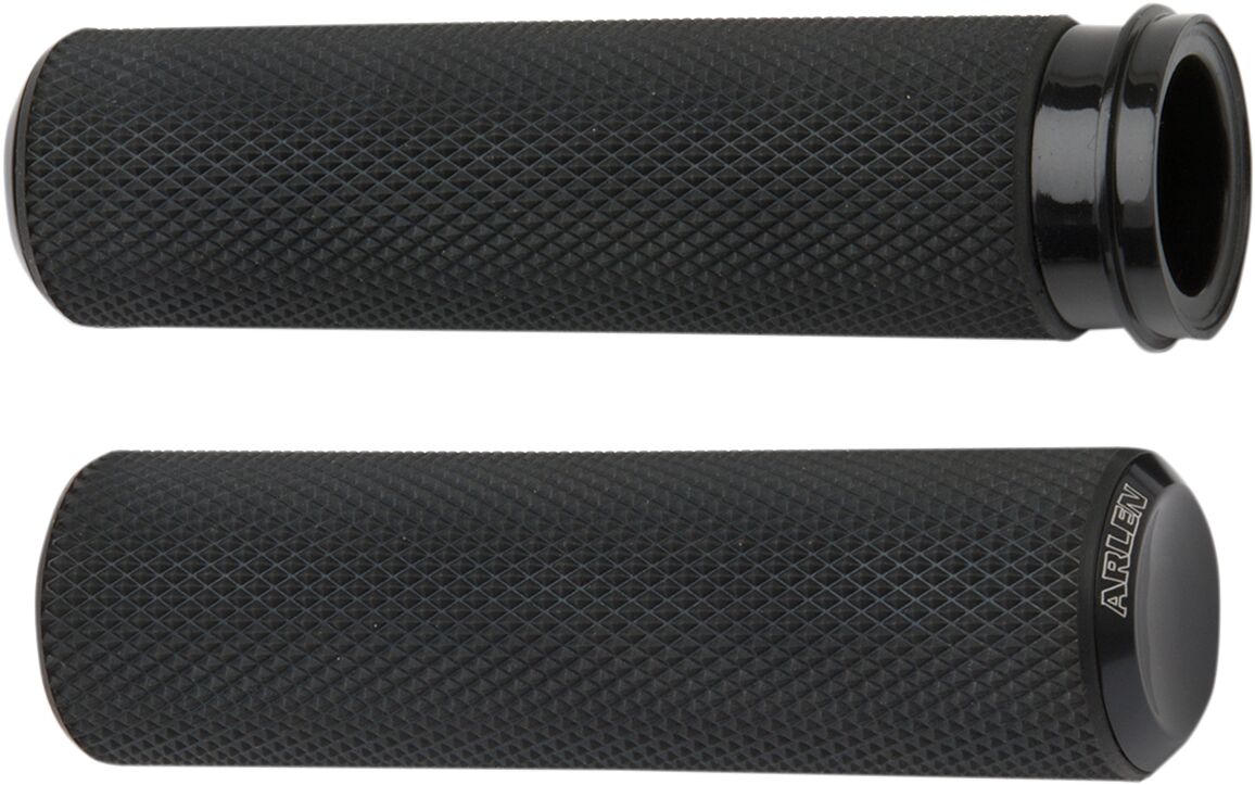 ARLEN NESS GRIPS KNURLED THROTTLE BY WIRE BLACK 07-327