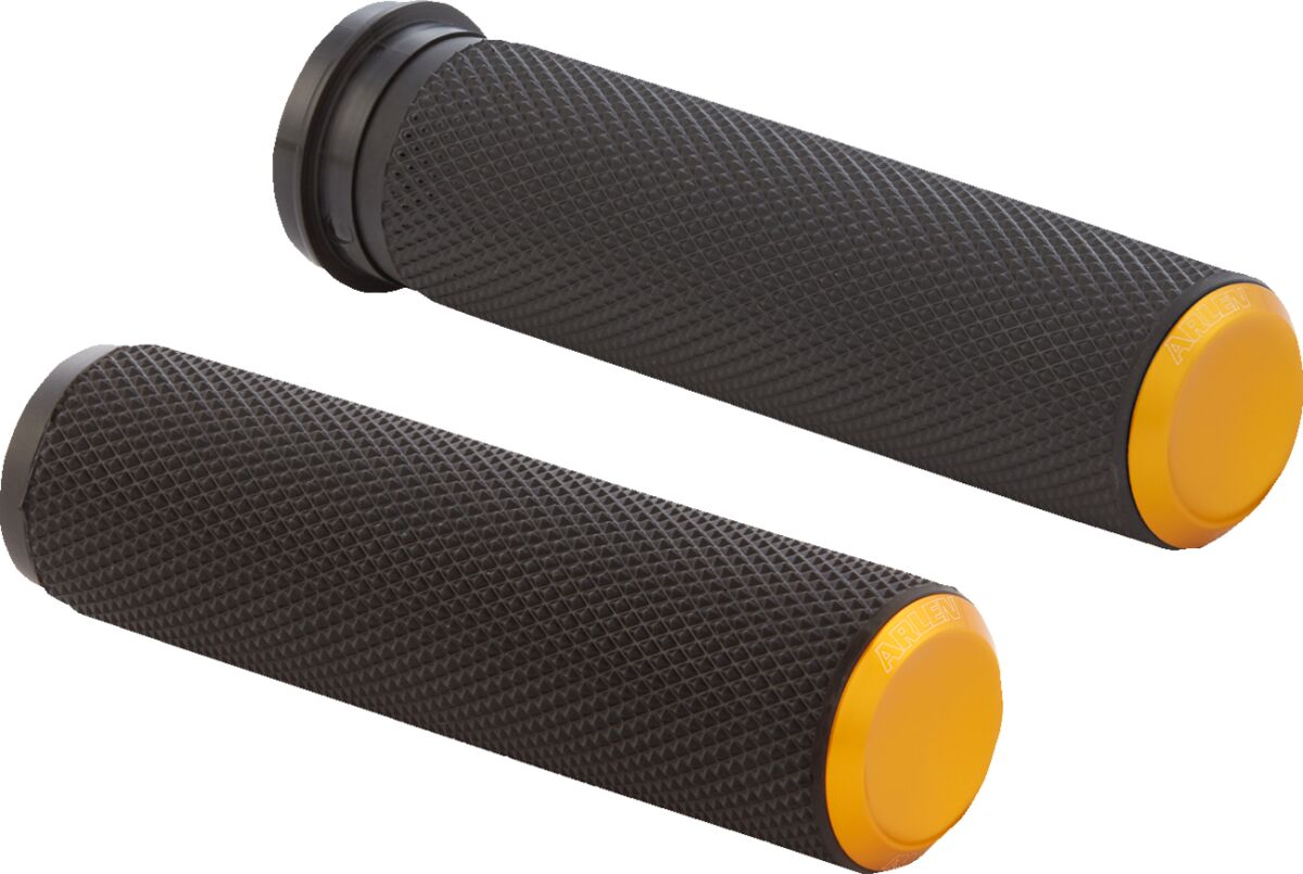 ARLEN NESS GRIPS - KNURLED - TBW - GOLD 07-347