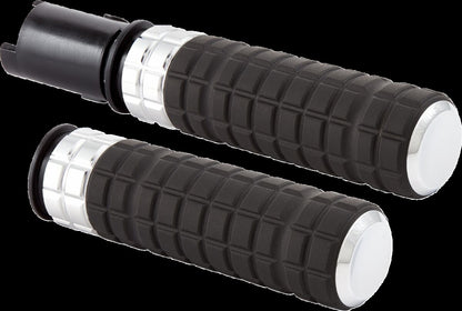 ARLEN NESS Grips - SpeedLiner - TBW - Chrome 500-063