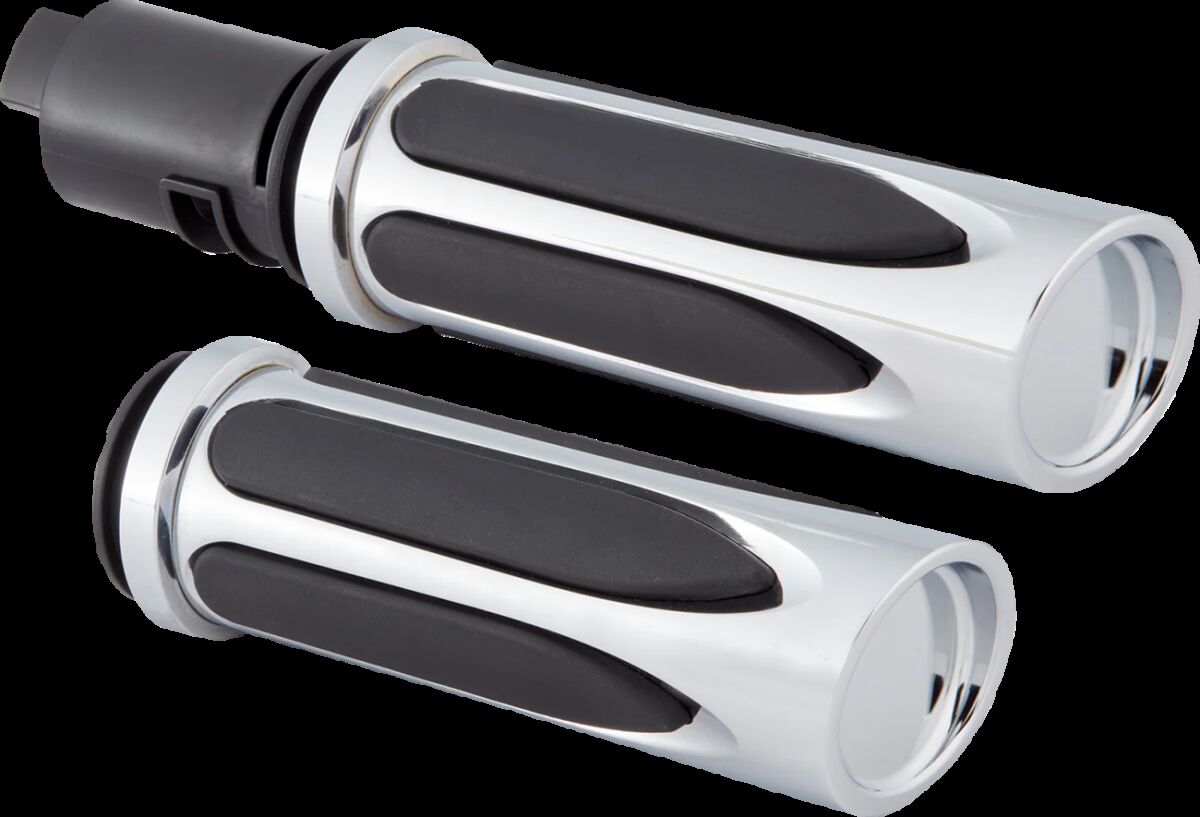 ARLEN NESS Grips - Comfort - Deep Cut - TBW - Chrome 500-070