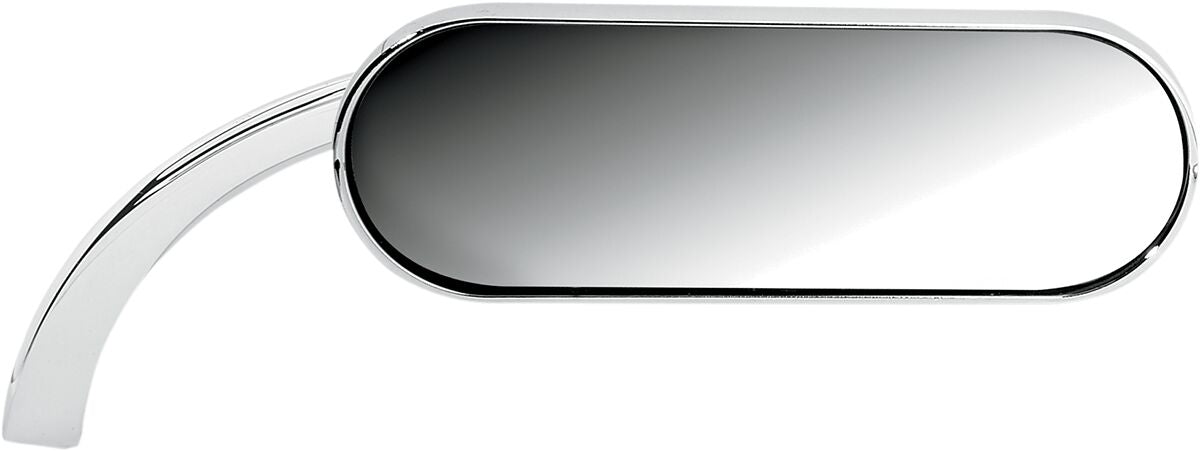 ARLEN NESS MIRROR MINI-OVAL MICRO CHROME RIGHT 13-407
