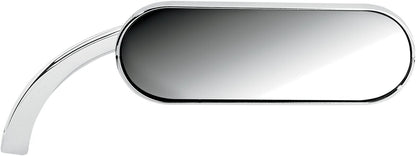 ARLEN NESS MIRROR MINI-OVAL MICRO CHROME RIGHT 13-407