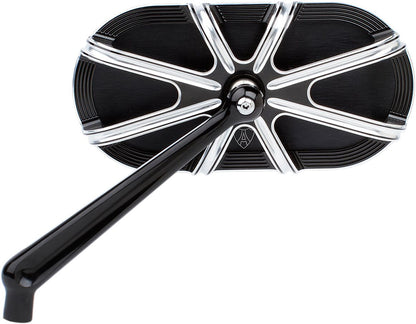 ARLEN NESS MIRROR CAGED 10-GAUGE LEFT BLACK 13-160