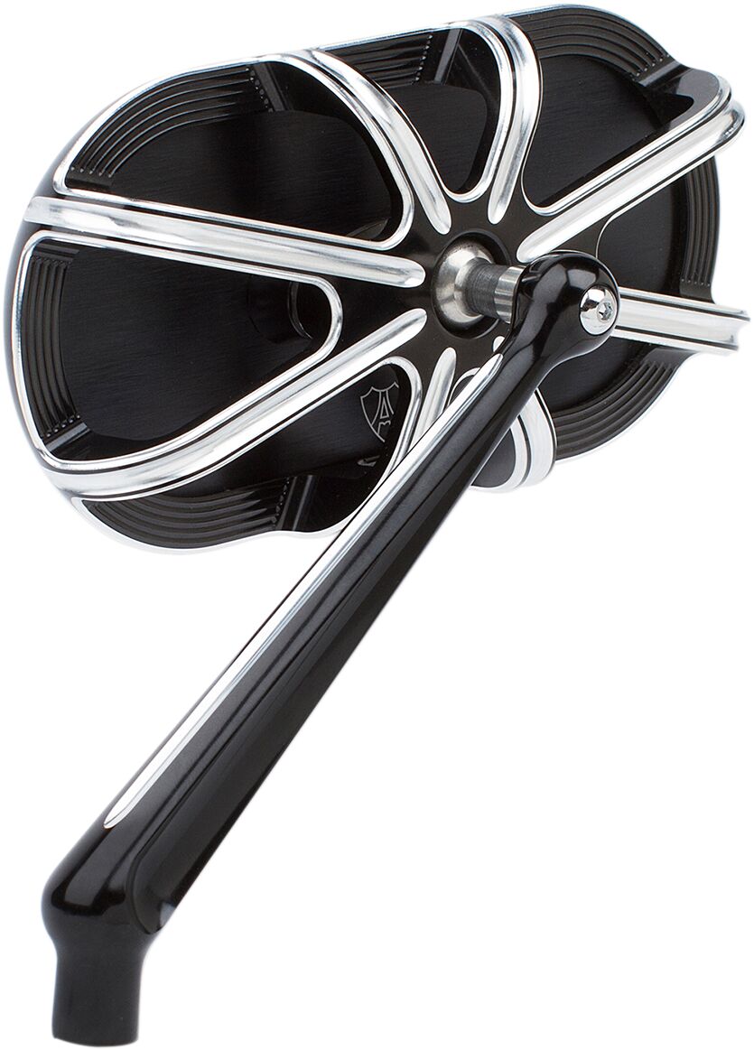 ARLEN NESS MIRROR CAGED 10-GAUGE LEFT BLACK 13-160