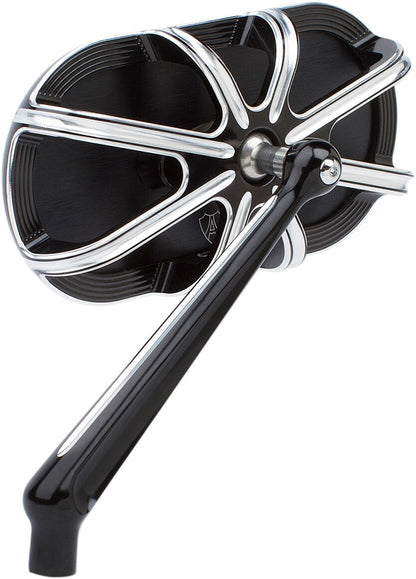 ARLEN NESS MIRROR CAGED 10-GAUGE LEFT BLACK 13-160