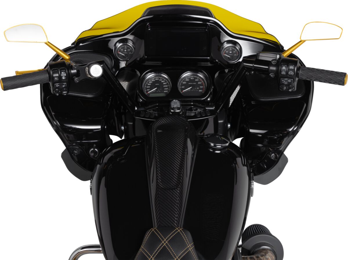 ARLEN NESS MIRROR - TEARCHOP FORGED - RIG 510-018