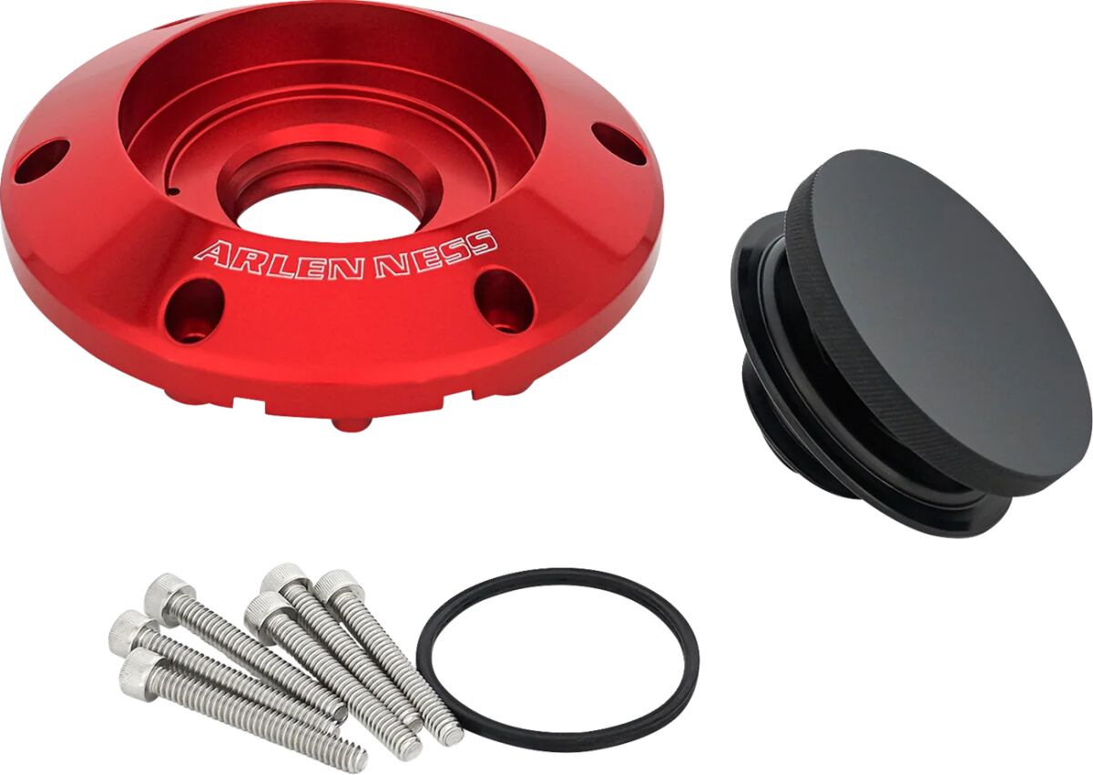 ARLEN NESS GAS CAP POP-UP RED 24+ TOURING 701-022