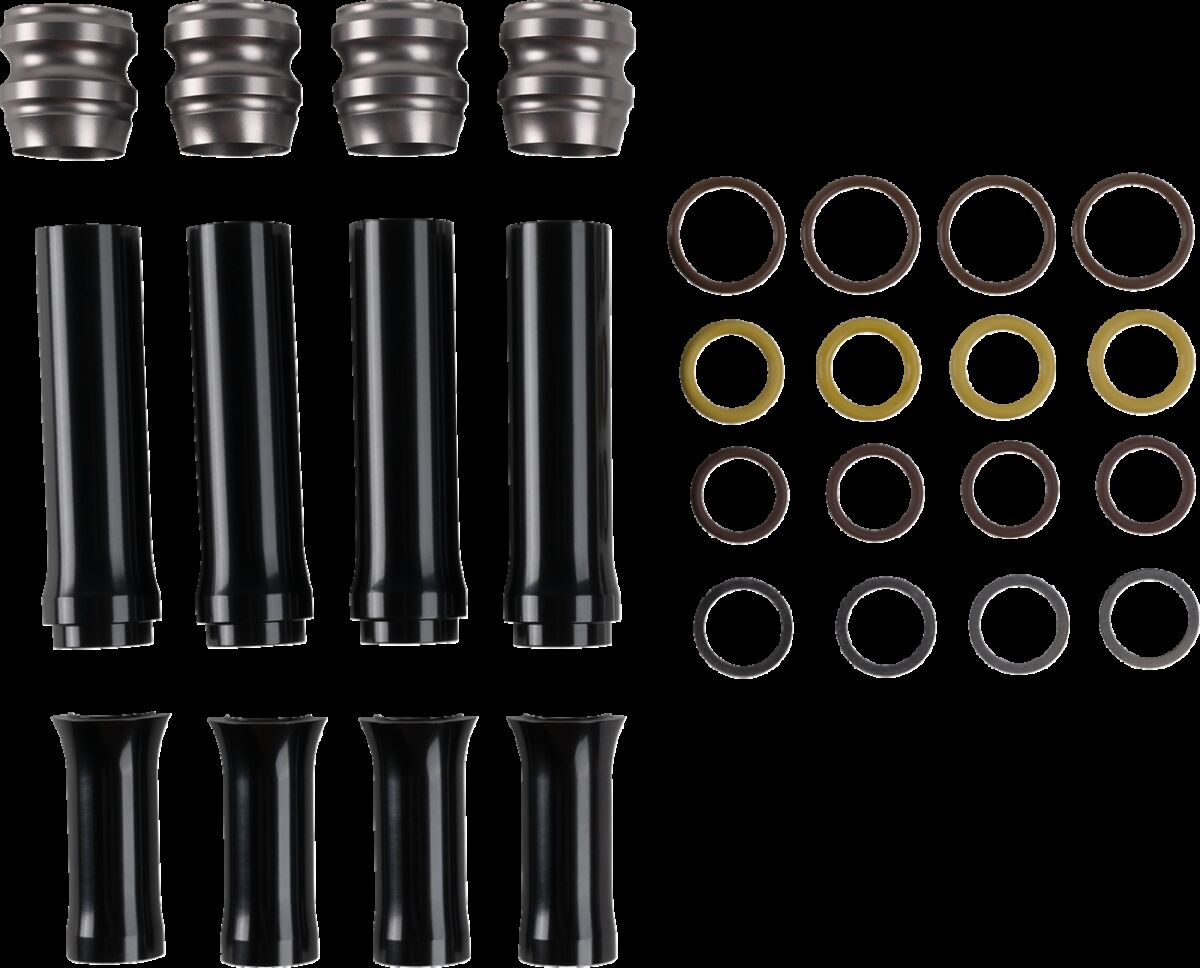 ARLEN NESS PUSHROD TUBE COVERS 10G TITANI 03-637