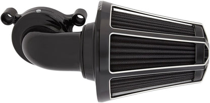 ARLEN NESS AIR CLEANER KIT MONSTER SUCKER WITH COVER BEVELED BLACK 81-036
