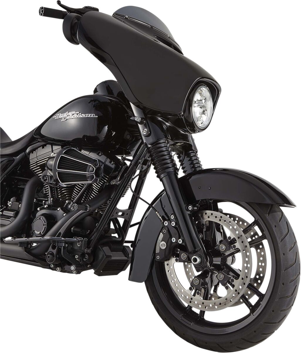 ARLEN NESS AIR CLEANER KIT MONSTER SUCKER WITH COVER BEVELED BLACK 81-036