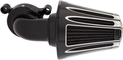 Arlen NESS Air Cleaner Kit Monster Sucker with Cover Deep Cut Black 81-037