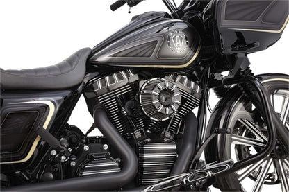 ARLEN NESS AIR CLEANER KIT INVERTED BIG SUCKER 10-GAUGE BLACK 18-947