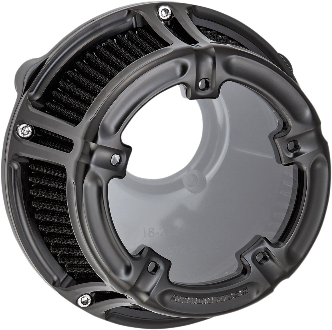 ARLEN NESS AIR CLEANER KIT METHOD CLEAR SERIES M8 BLACK 18-965