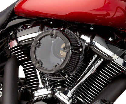 ARLEN NESS AIR CLEANER KIT METHOD CLEAR SERIES M8 BLACK 18-965
