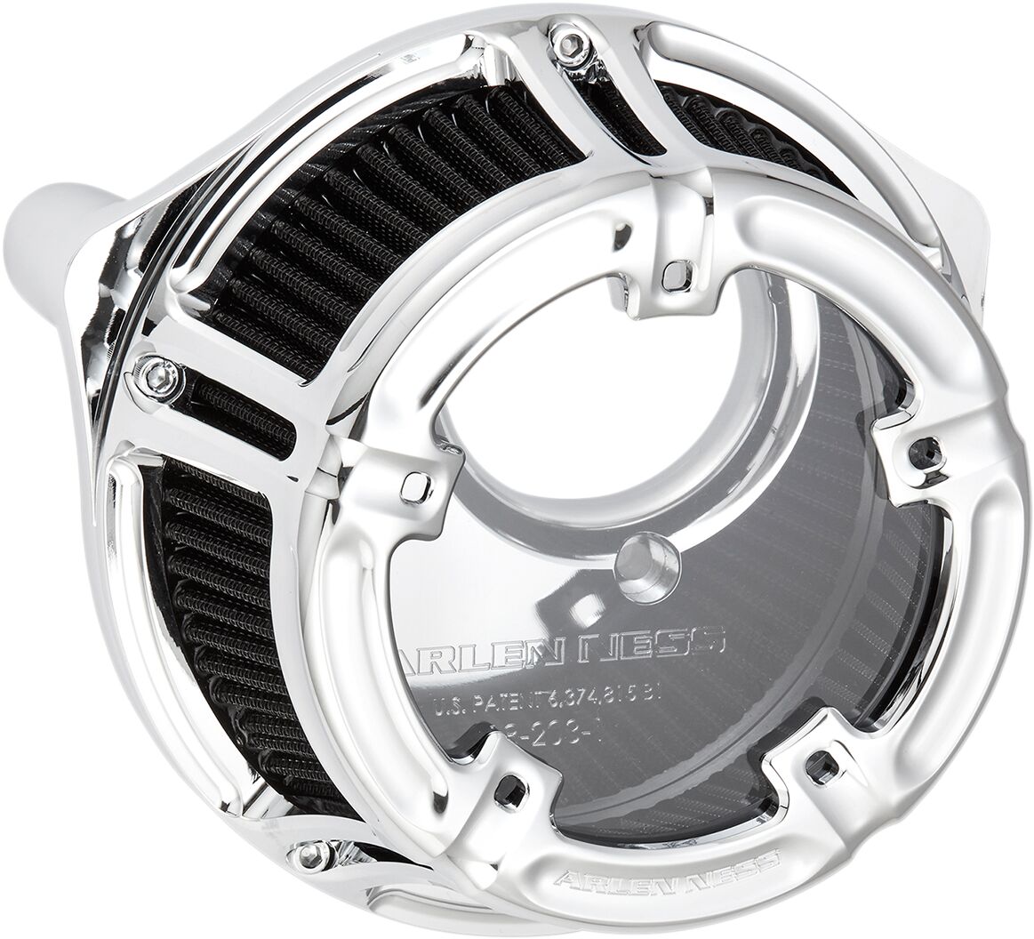 ARLEN NESS AIR CLEANER KIT METHOD CLEAR SERIES M8 CHROME 18-970