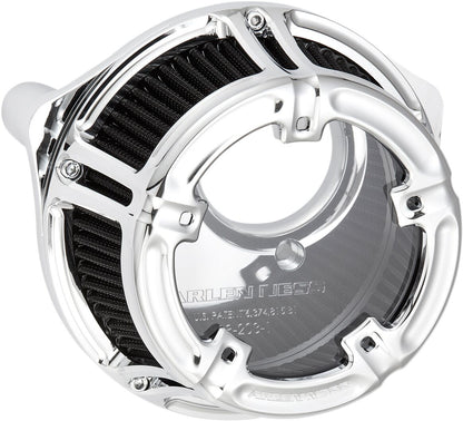 ARLEN NESS AIR CLEANER KIT METHOD CLEAR SERIES M8 CHROME 18-970