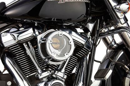 ARLEN NESS AIR CLEANER KIT METHOD CLEAR SERIES M8 CHROME 18-970