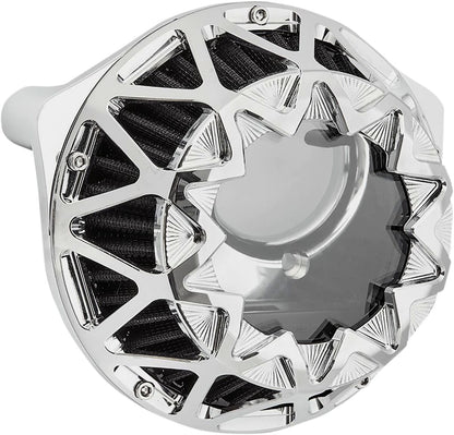 ARLEN NESS Crossfire Air Cleaner - Chrome 600-048